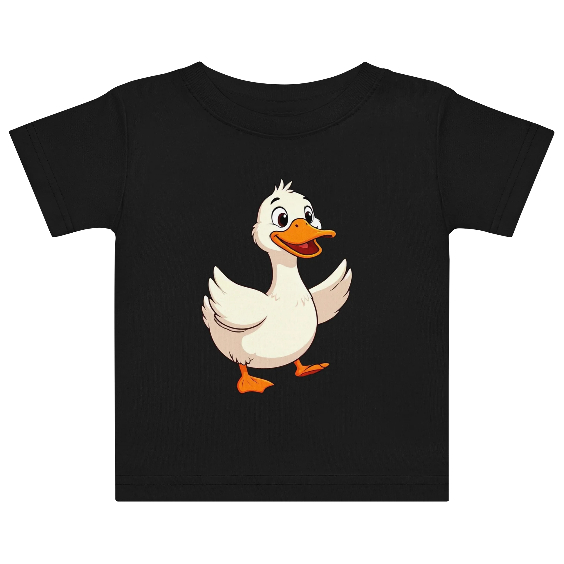 Cheerful Duck Baby Tee by Sing A Rhyme Time product image (1)