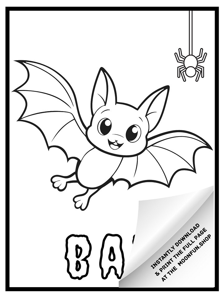 👻 150 Fun & Spooky Halloween Coloring Pages for Kids product image (2)