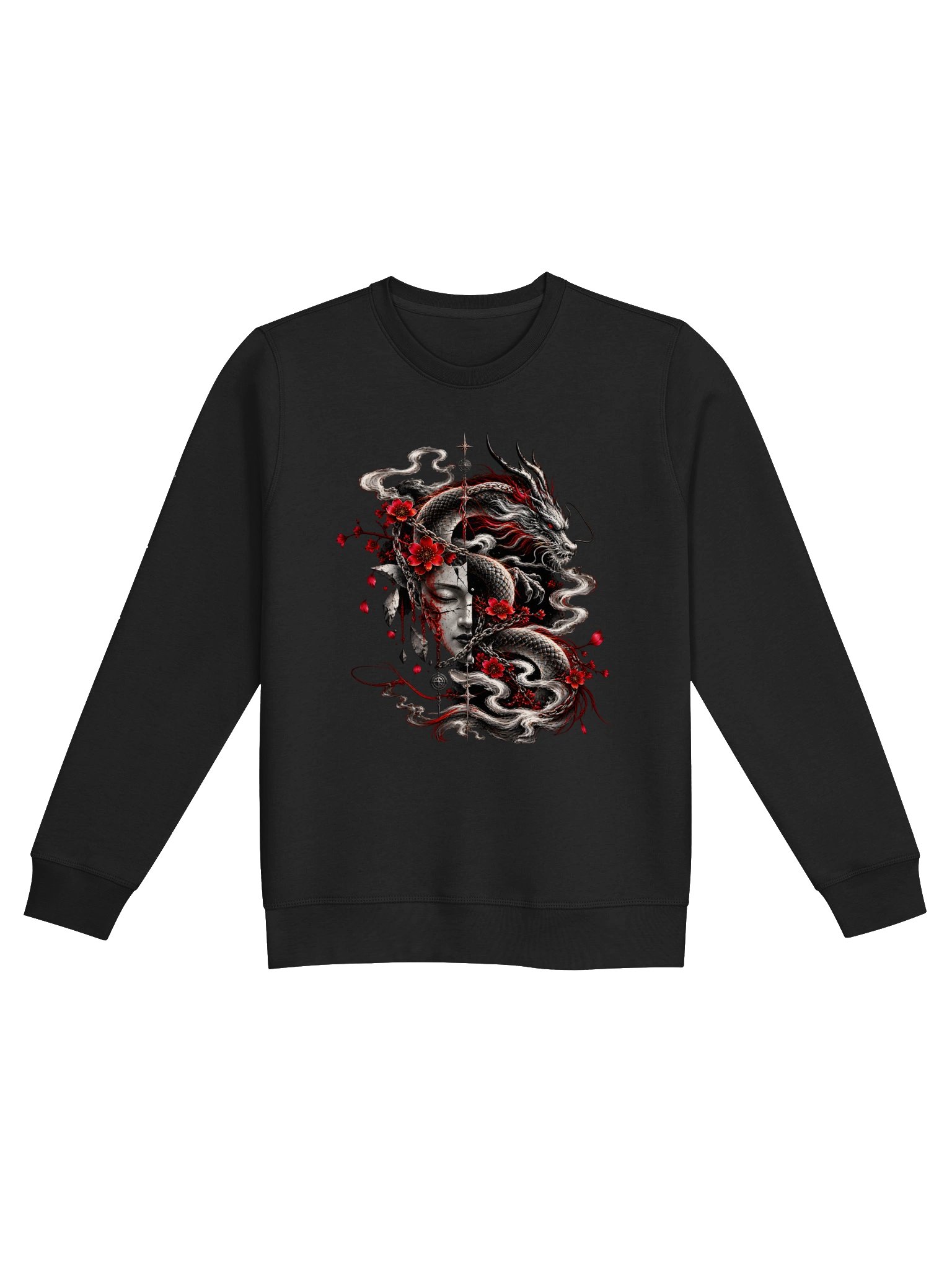 AUVEXO | Crimson Eclipse Sweatshirt product image (1)
