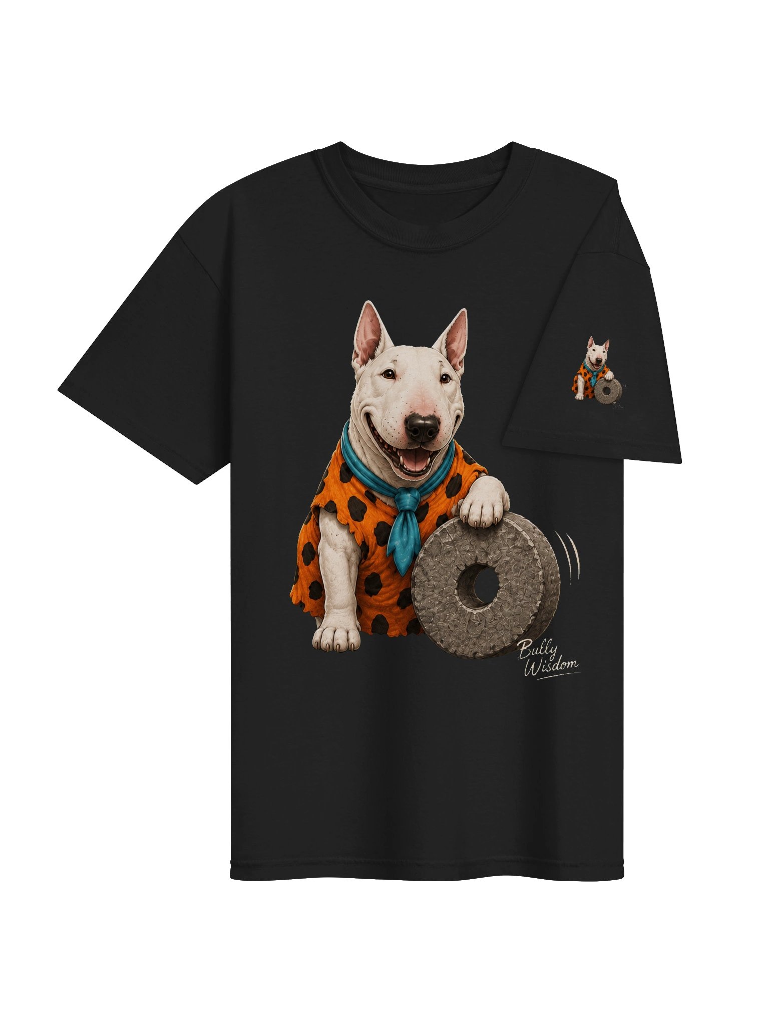 Flintbone – Bull Terrier Character T-Shirt product image (13)