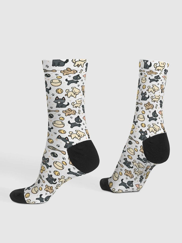 Cartoon Creature Chaos Crew Socks product image (2)