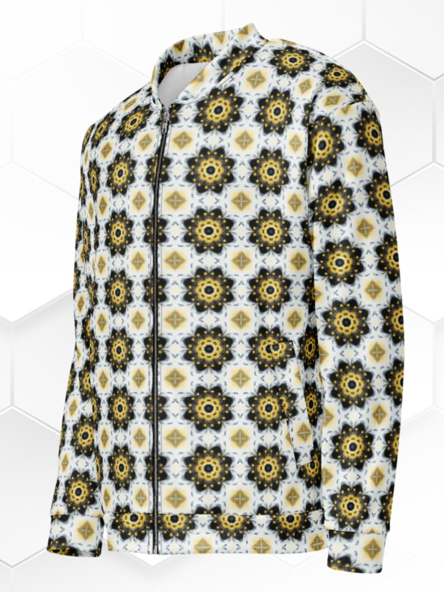 Kaleidoscope Pattern Bomber Jacket product image (3)