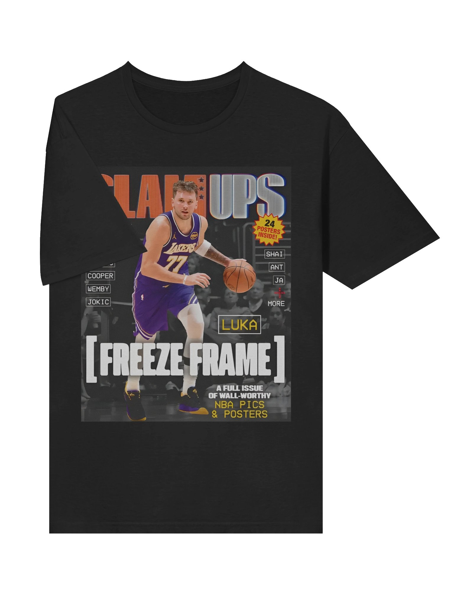 SLAMUPs Luka Dončić Magazine Shirt product image (3)