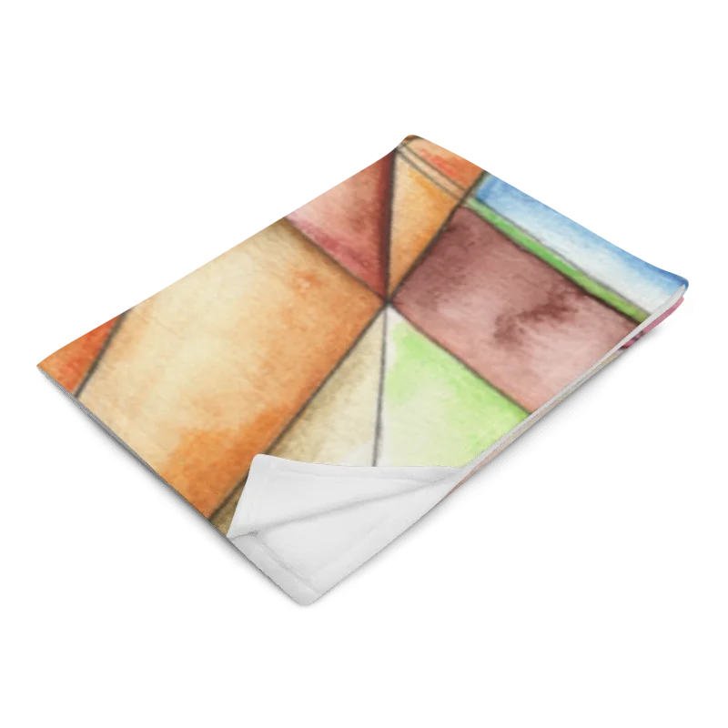 Circles to Circles #6 - Stereographic Projection Mathematical Art Blanket product image (3)