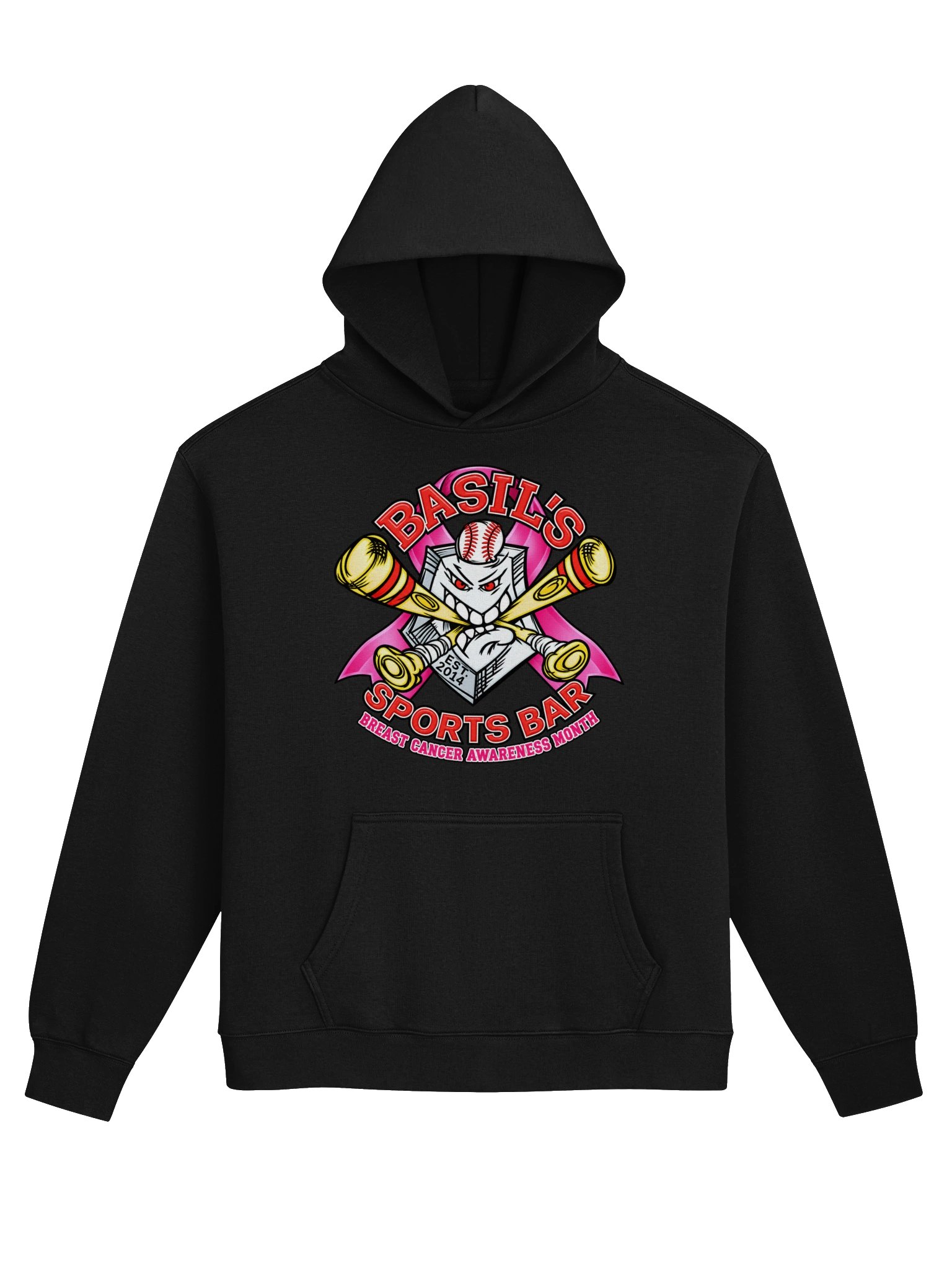 Basil’s Breast Cancer Awareness Hoodie product image (1)