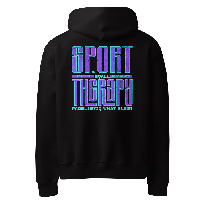 PADELISTIQ Sport Therapy Bella Butterfly Champ Hoodie R3CVR.i by EQALL® Essentials_Blue product image (5)