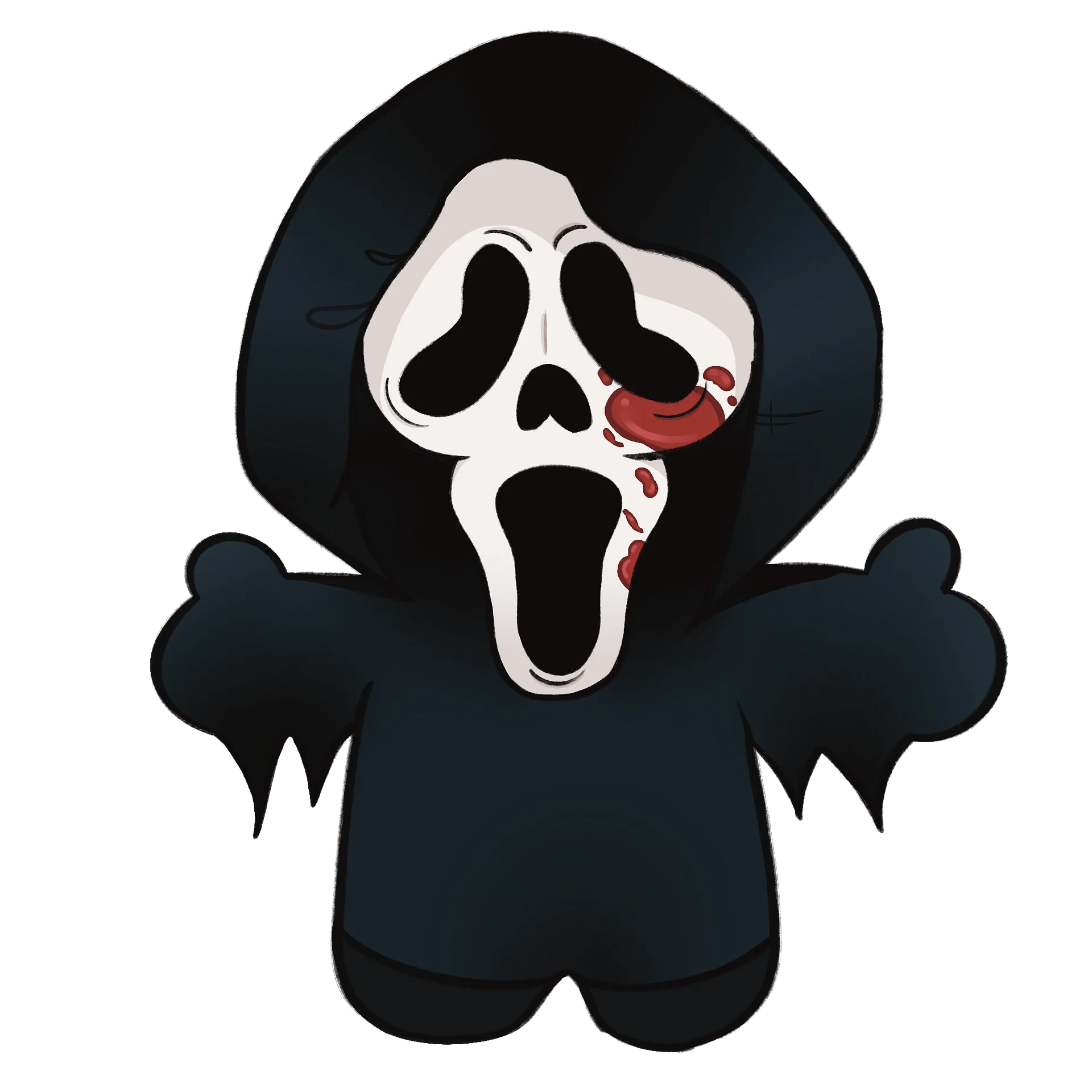 Scream Double Acrylic Charm product image (2)