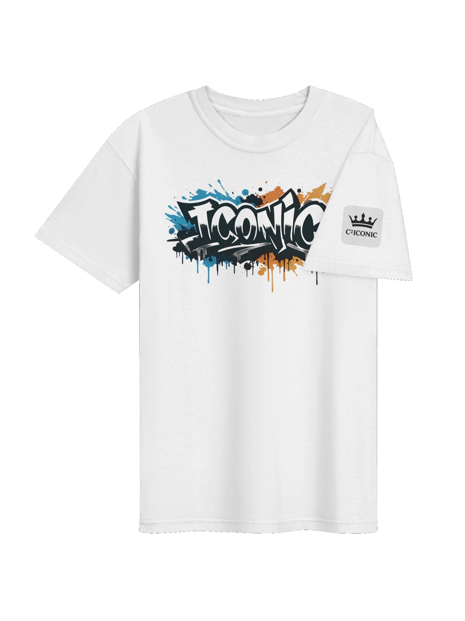 ICONIC Graffiti Streetwear Graphic Tee | Urban Spray Paint Unisex T-Shirt product image (4)