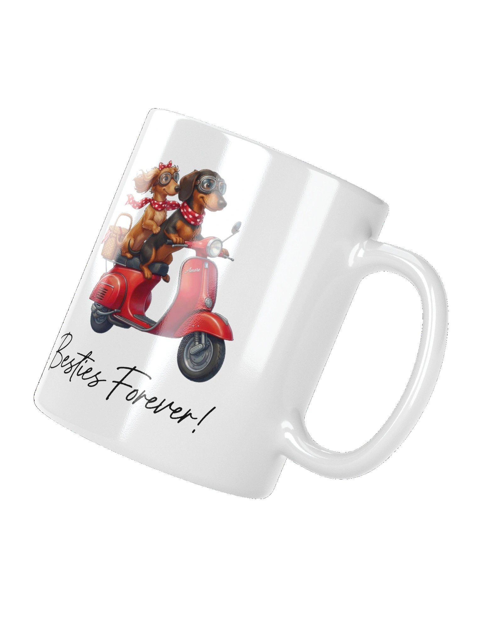 Besties Forever! Ceramic Mug – Romantic Valentine's Day or Anniversary Gift product image (5)