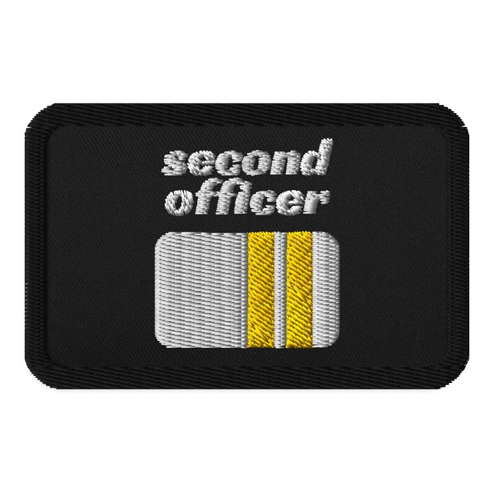 Second Officer (Flight Crew) - Embroidered Patch product image (1)