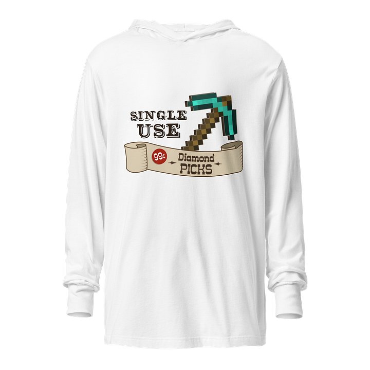 Single Use Pickaxe Tee Hoodie product image (1)