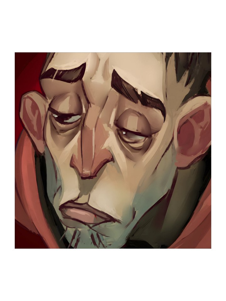 Sad Radek Sticker product image (1)