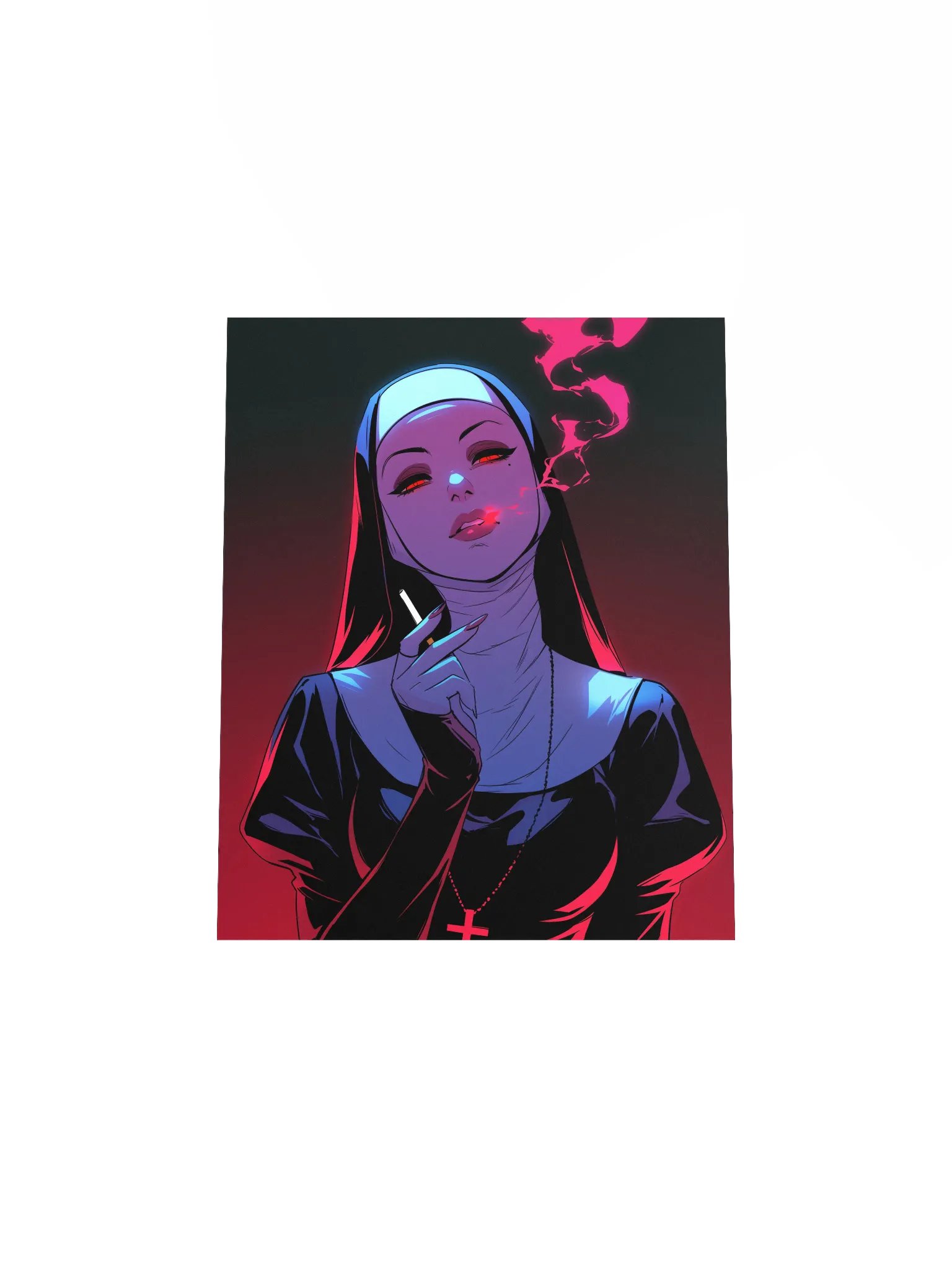 Neon Sister Matte Poster product image (19)