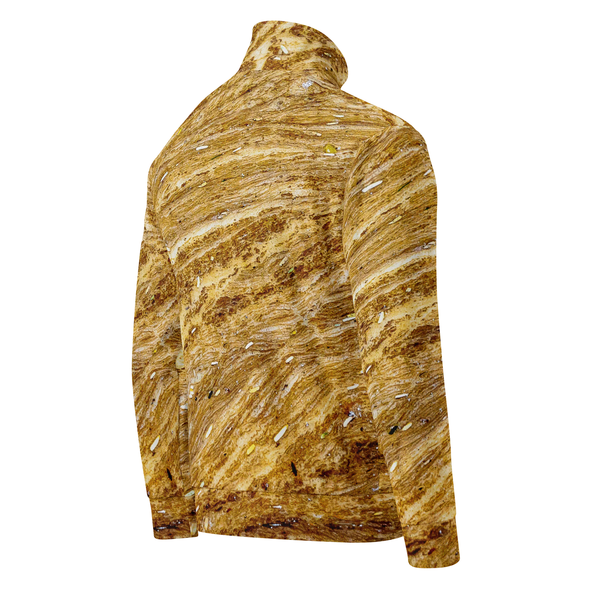 Golden Strata Recycled Unisex All-Over Print Amber Geology Track Jacket product image (2)