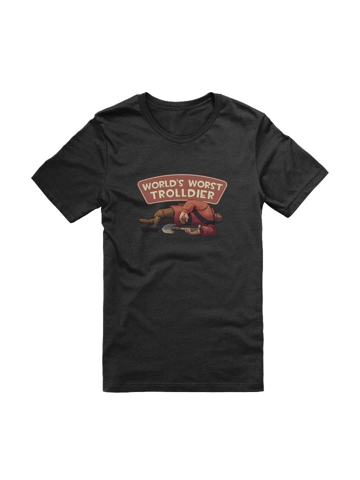 World's Worst Trolldier Tee product image (1)