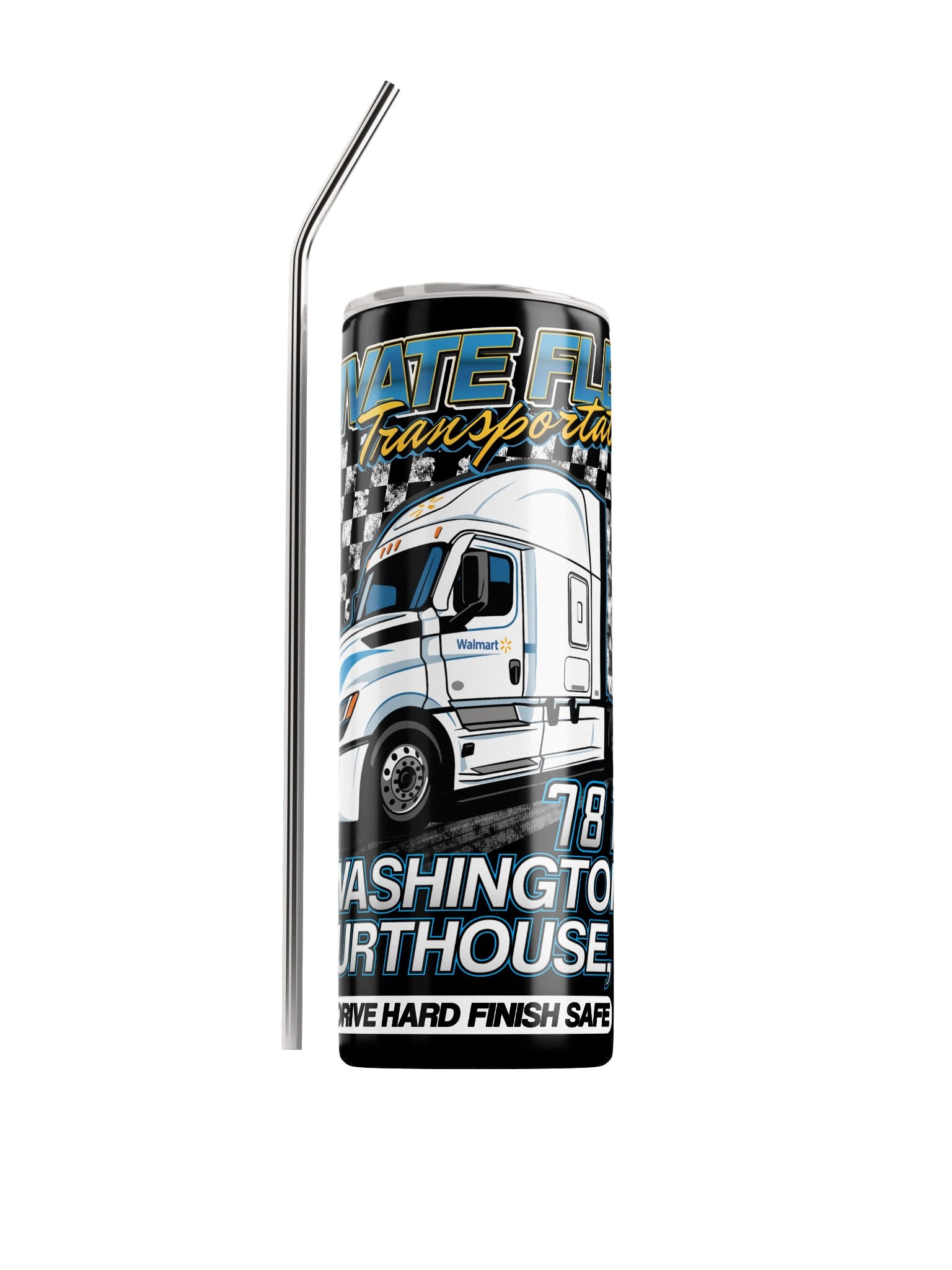 7812 Washington Courthouse Private Fleet Racing Tumbler product image (1)
