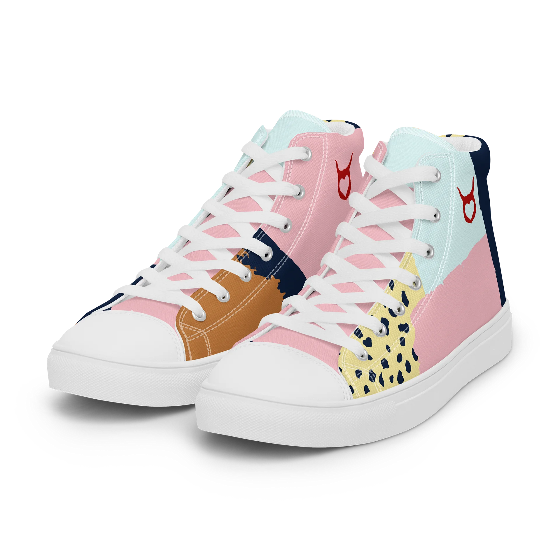Womens - Cult Pub Pastel Cheetah High-Tops product image (6)