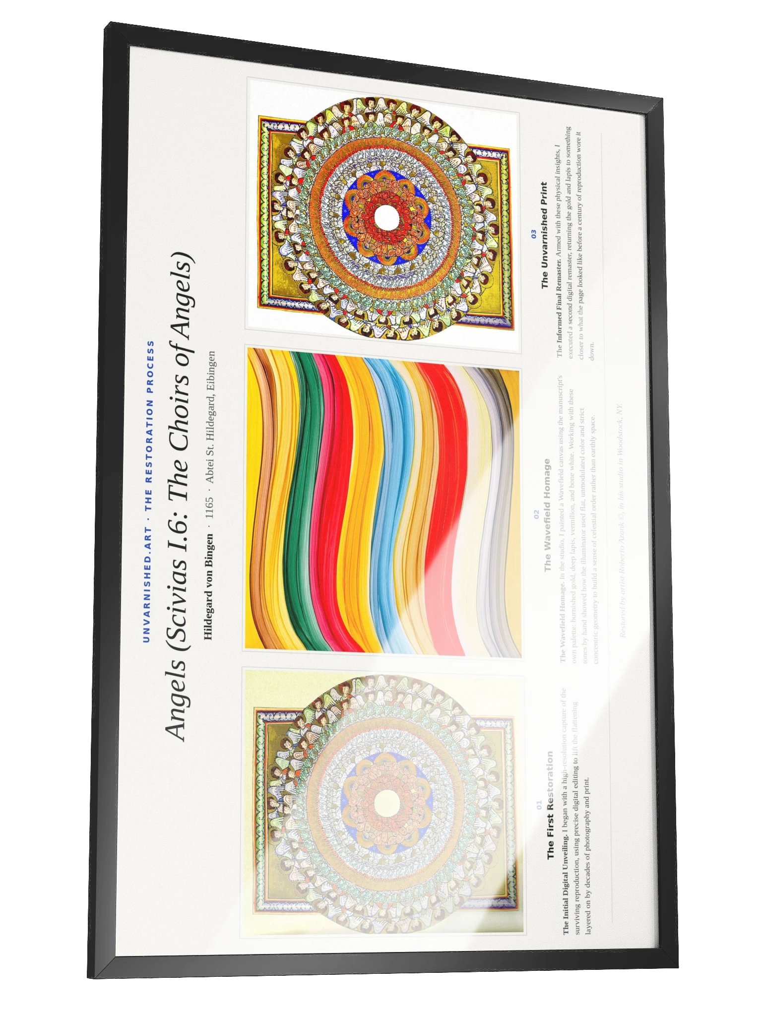 Angels (Scivias I.6: The Choirs of Angels) — Framed Process Poster product image (2)