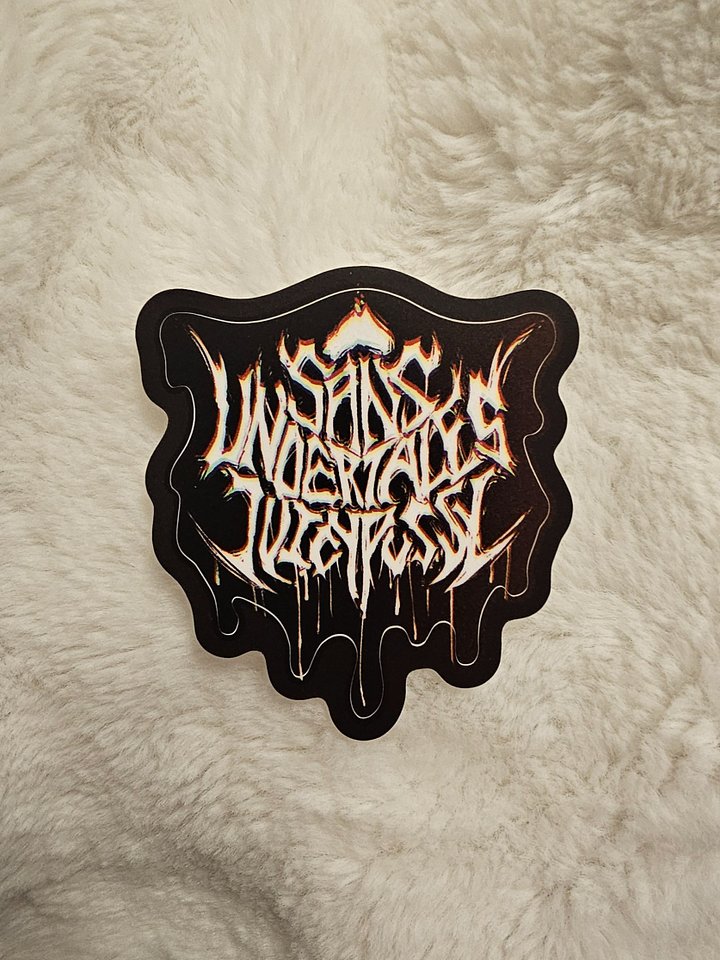 Cool Metal Logo Sticker [Two Variants] product image (1)
