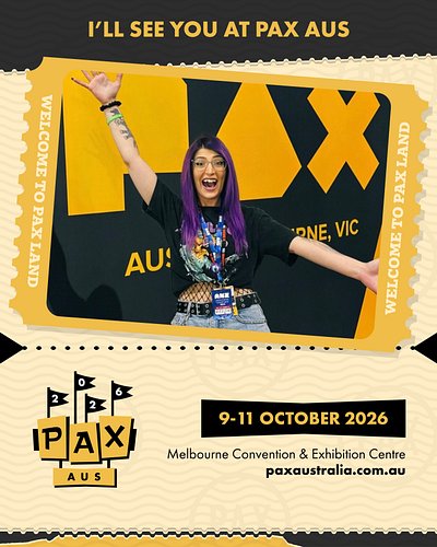 Excited to announce that I’ll be attending @paxaus again this year as a creator!!! 💜

Pax Aus has come around again so quickl...