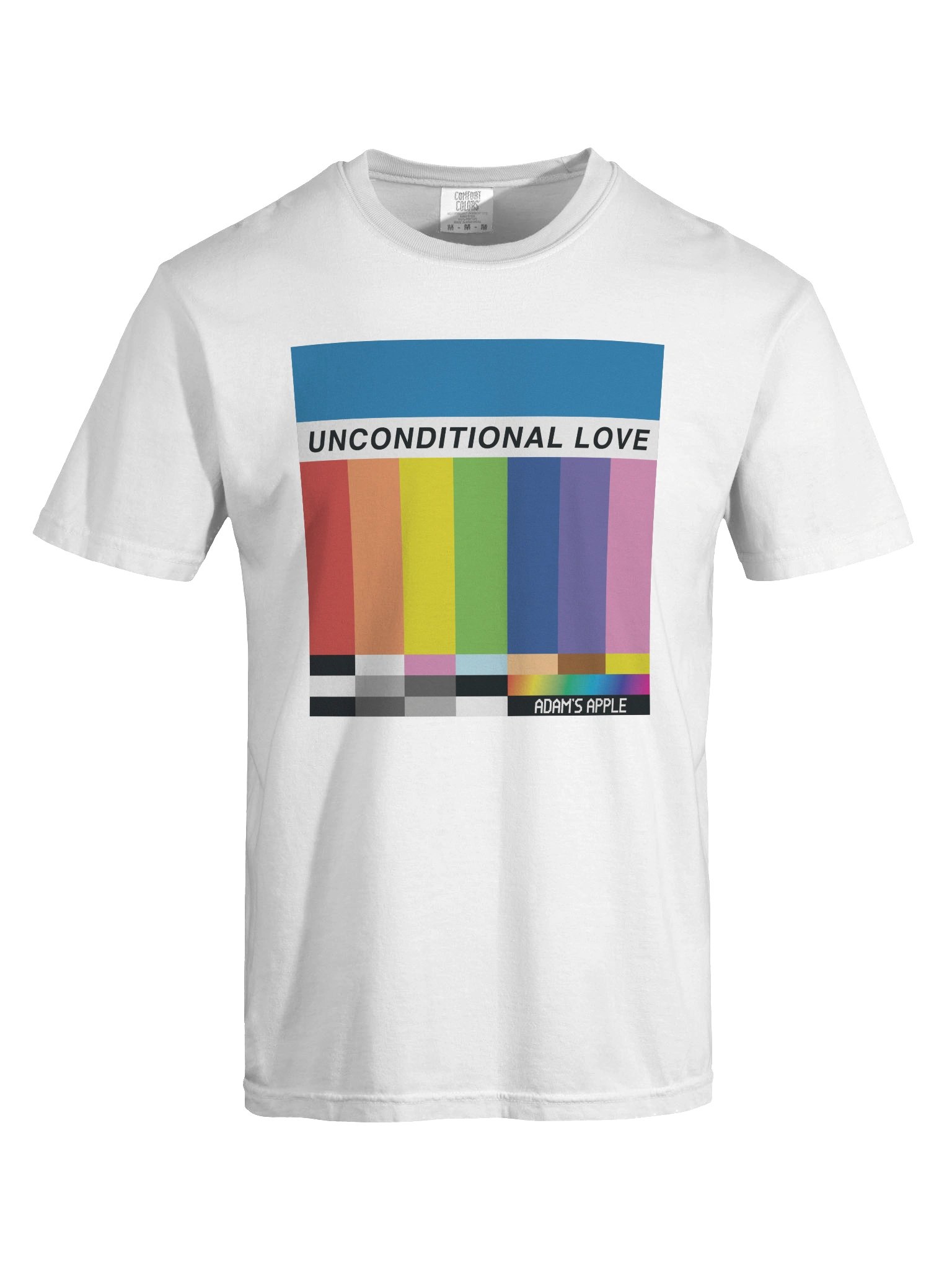 Adam's Apple Boxy Heavyweight Test Pattern Tee product image (5)
