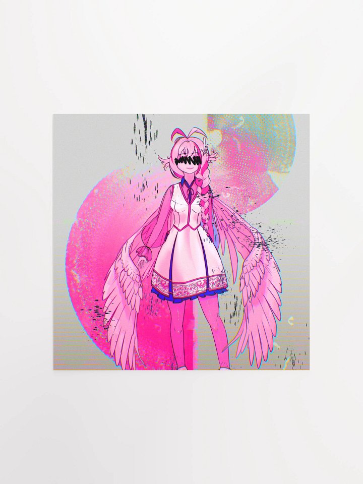 Kes Whitespace Poster - Glitch product image (1)