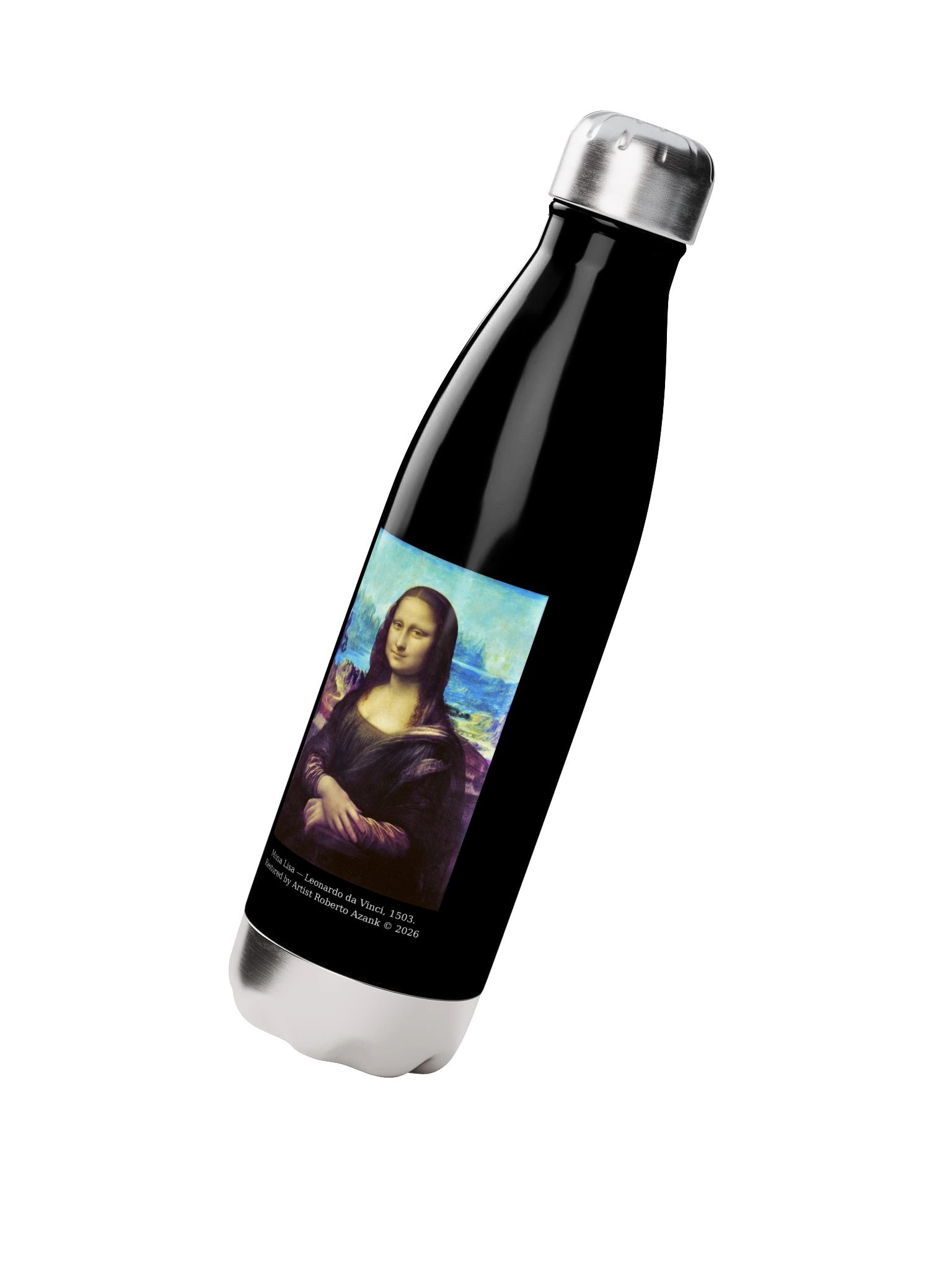 Mona Lisa — Water Bottle product image (2)