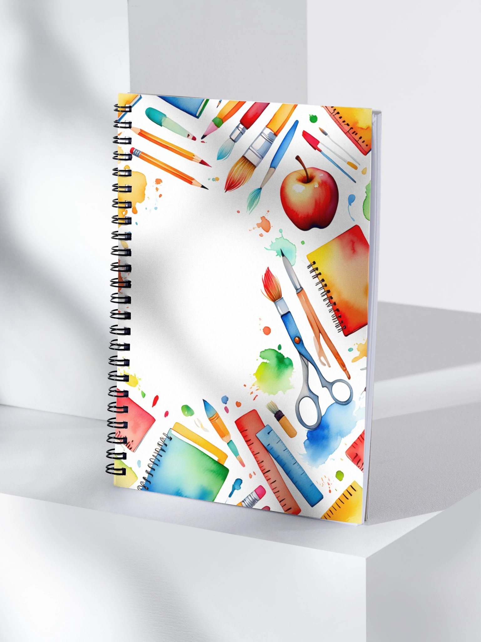 Artistic Splatter Spiral Notebook product image (4)