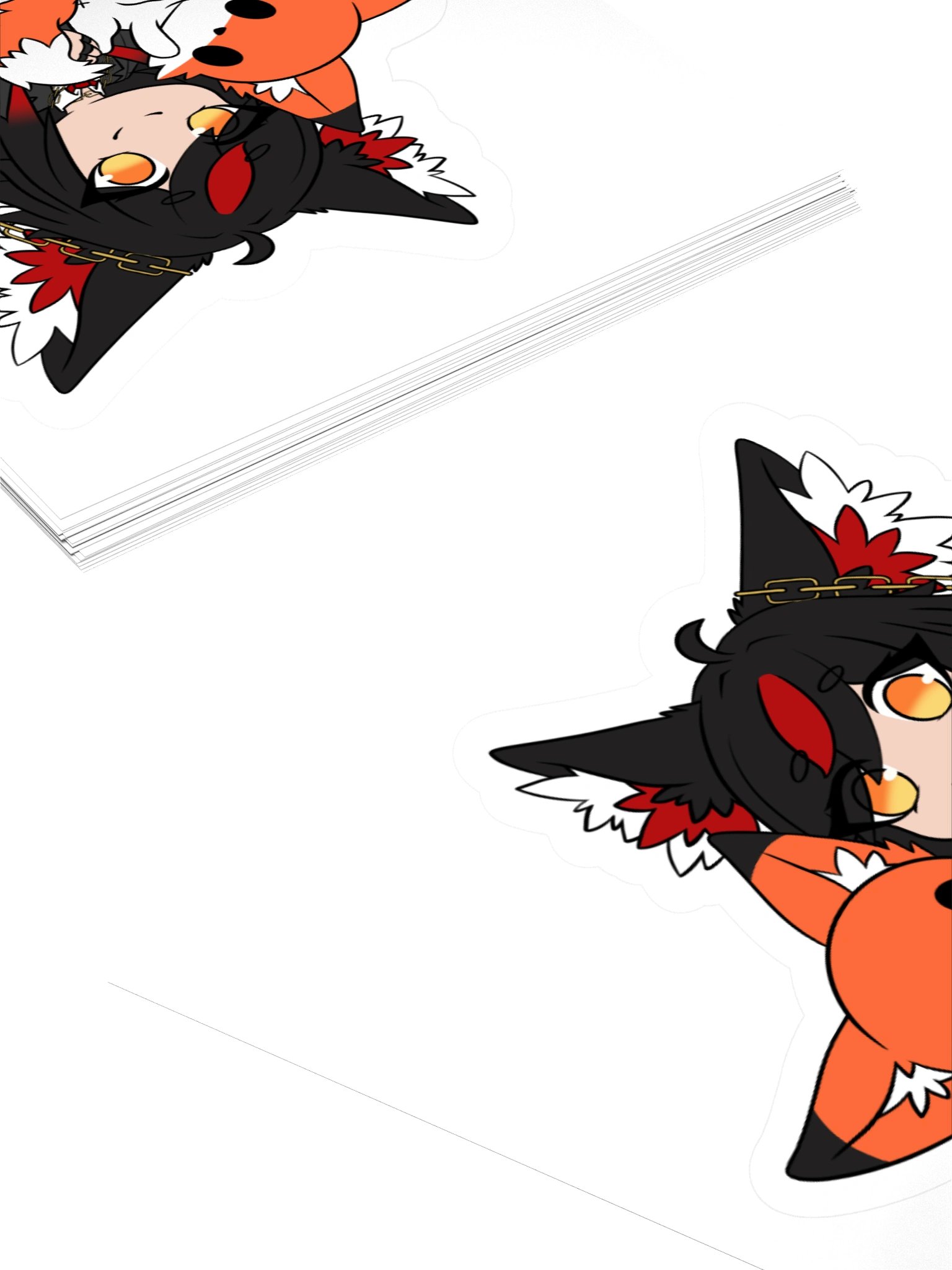 Awri hugging Fire Sticker product image (10)