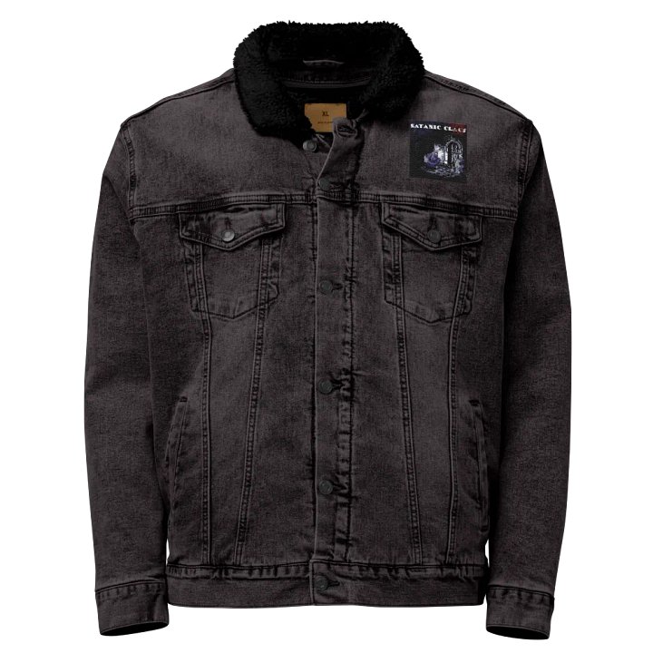 Satanic Claus Mystery Denim Jacket product image (1)