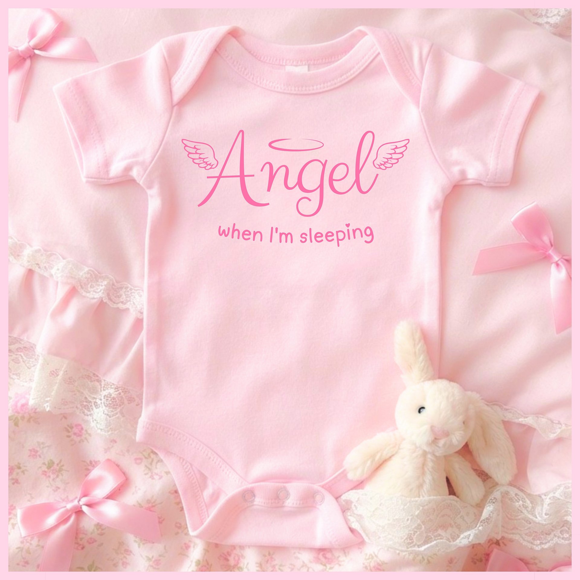 Angel when I'm sleeping Onesie product image (1)