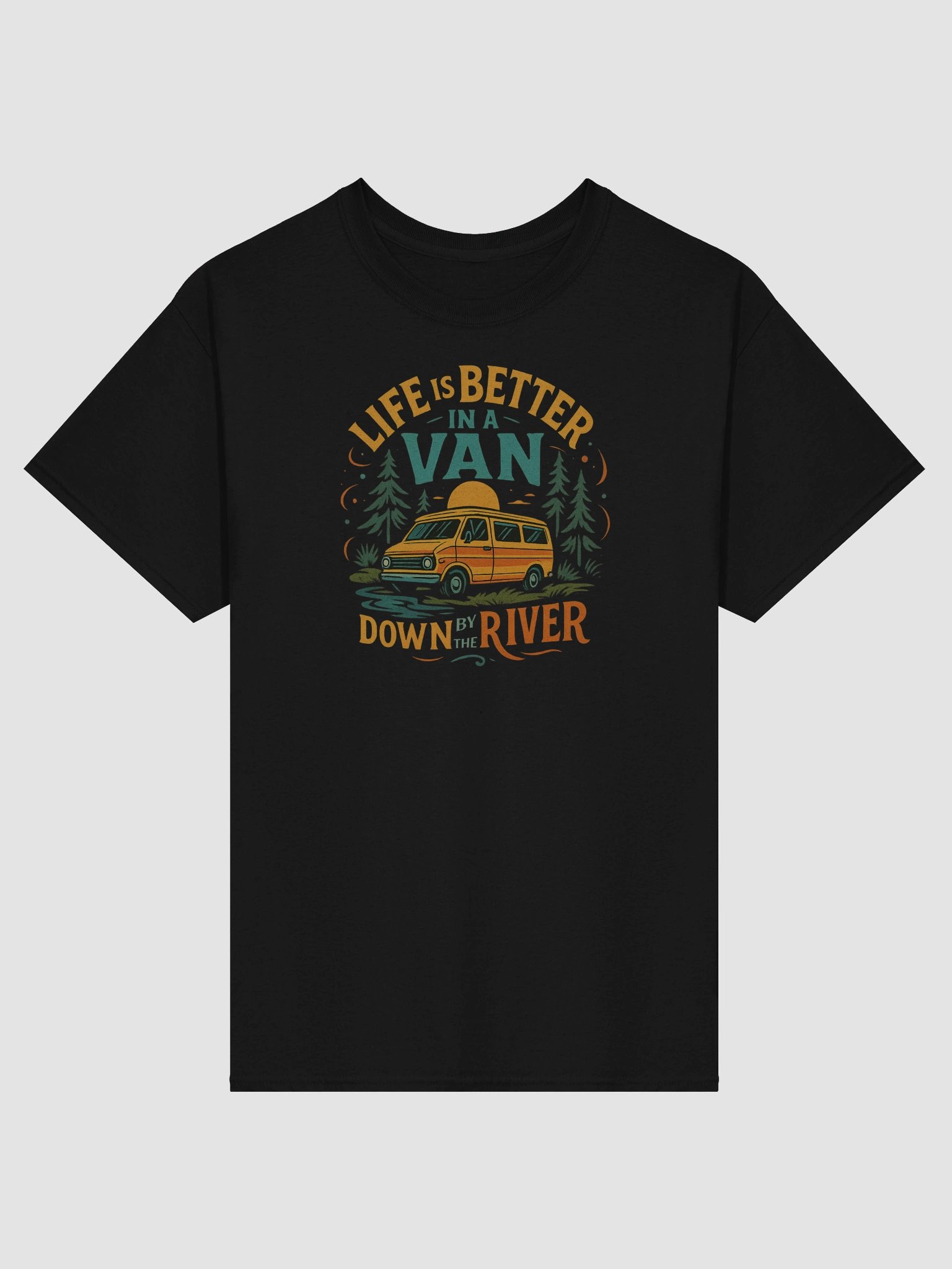 Freedom, Trees & Laughs – Van Down by the River Tee product image (73)