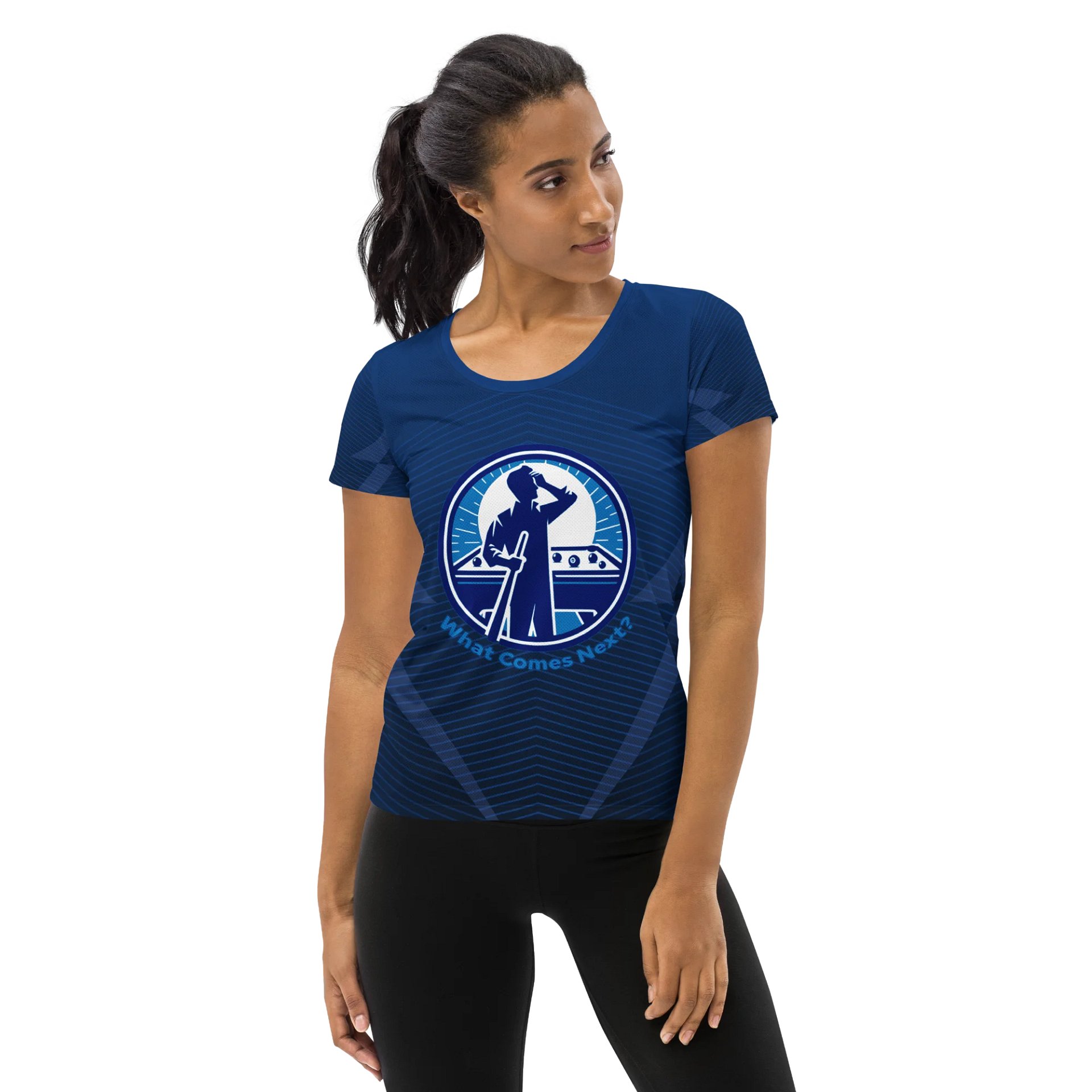 WCN Logo All-Over Print Athletic Tee product image (1)