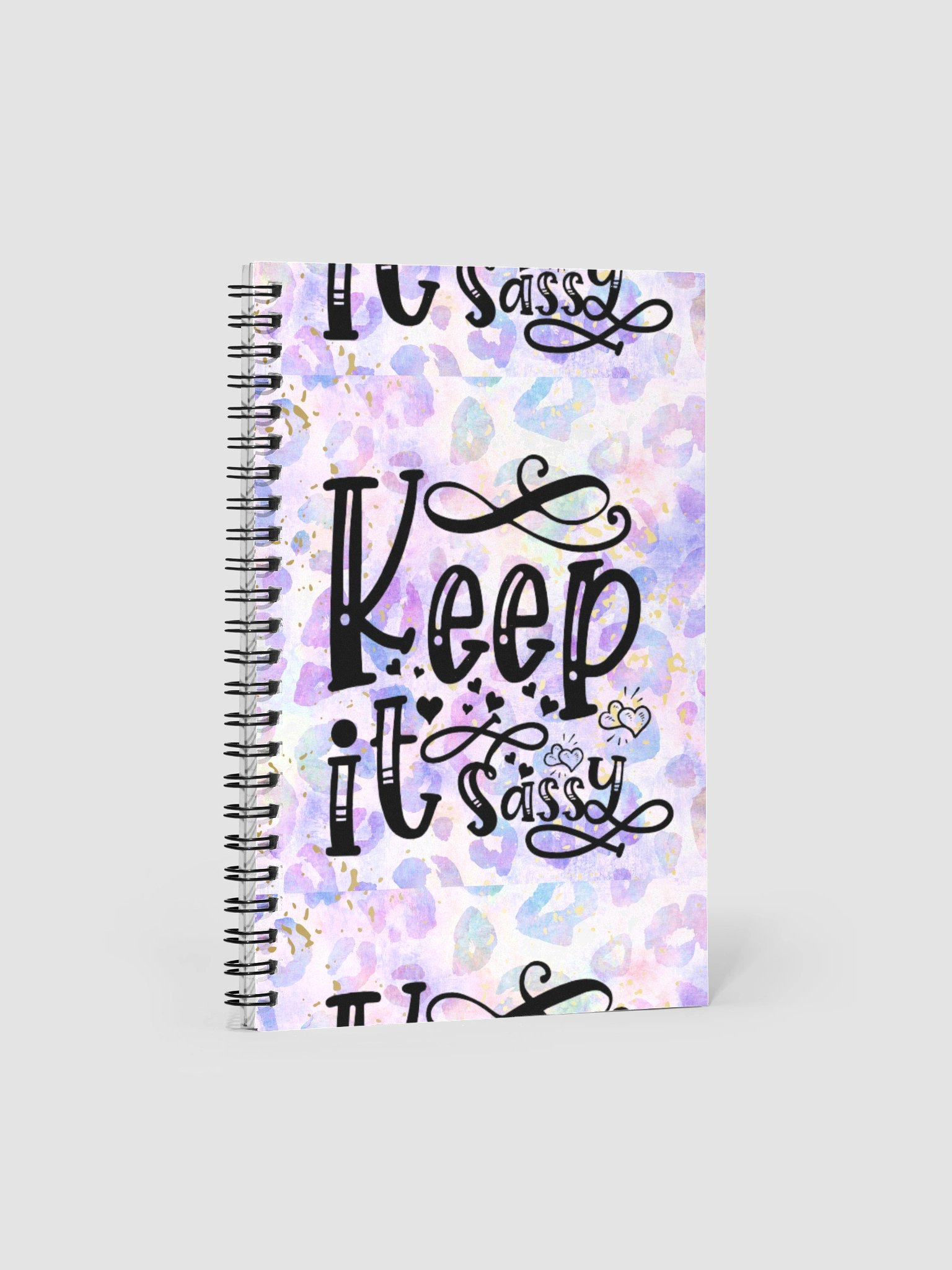Sassy Spiral Notebook product image (1)