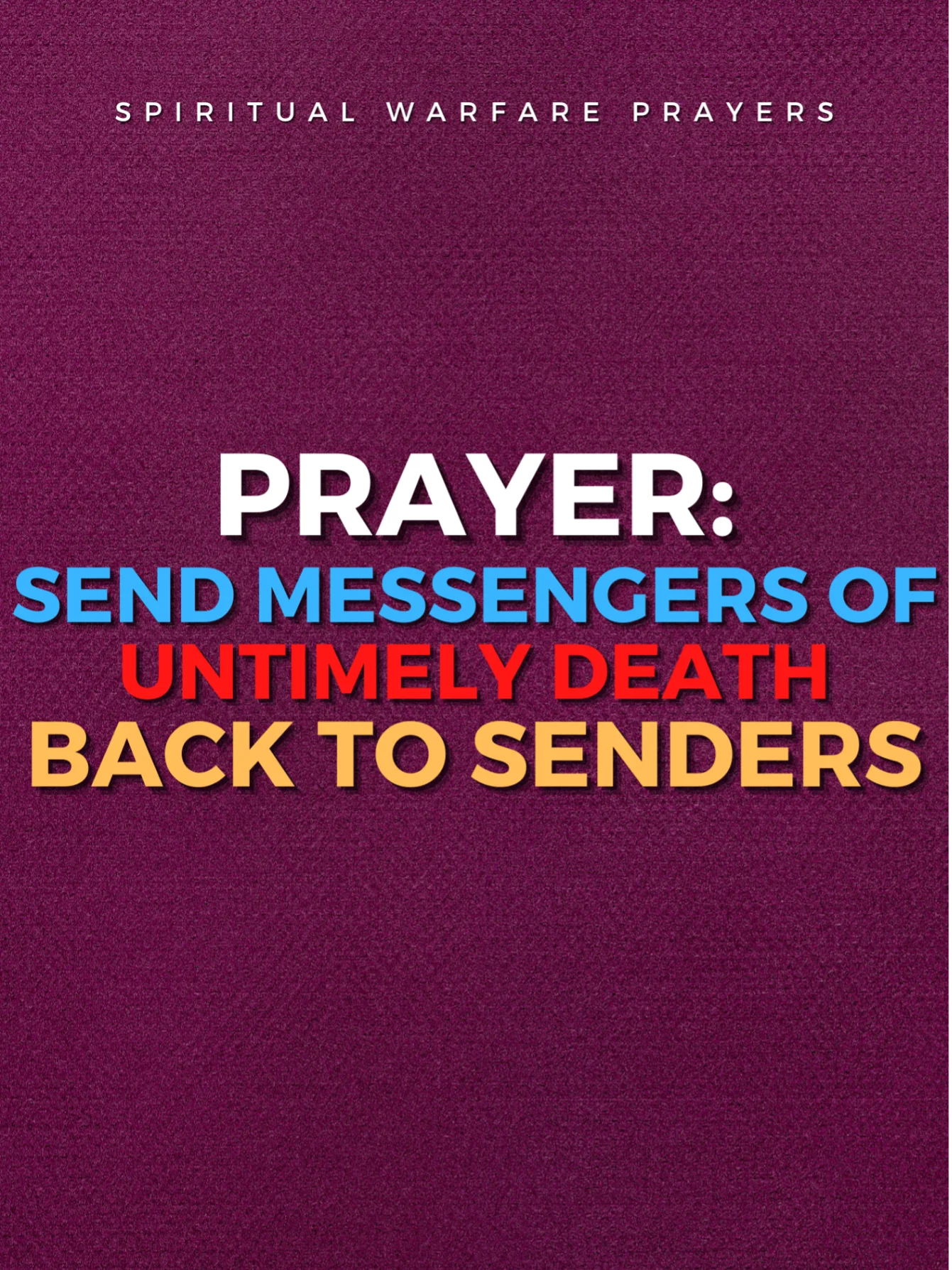 Deliverance from Satanic Messengers of Death product image (1)
