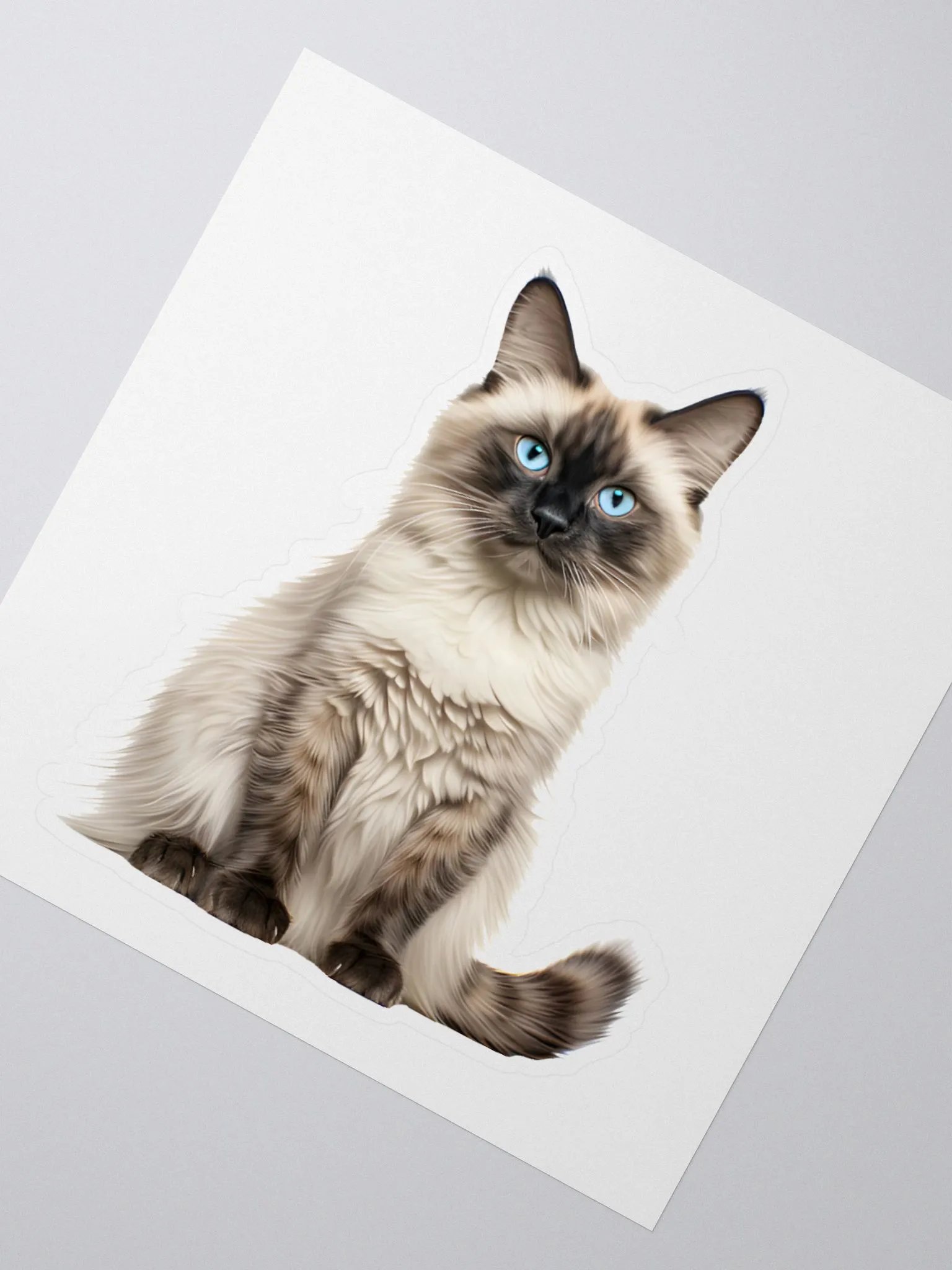 Rolay Ragdoll Cat Sticker product image (2)