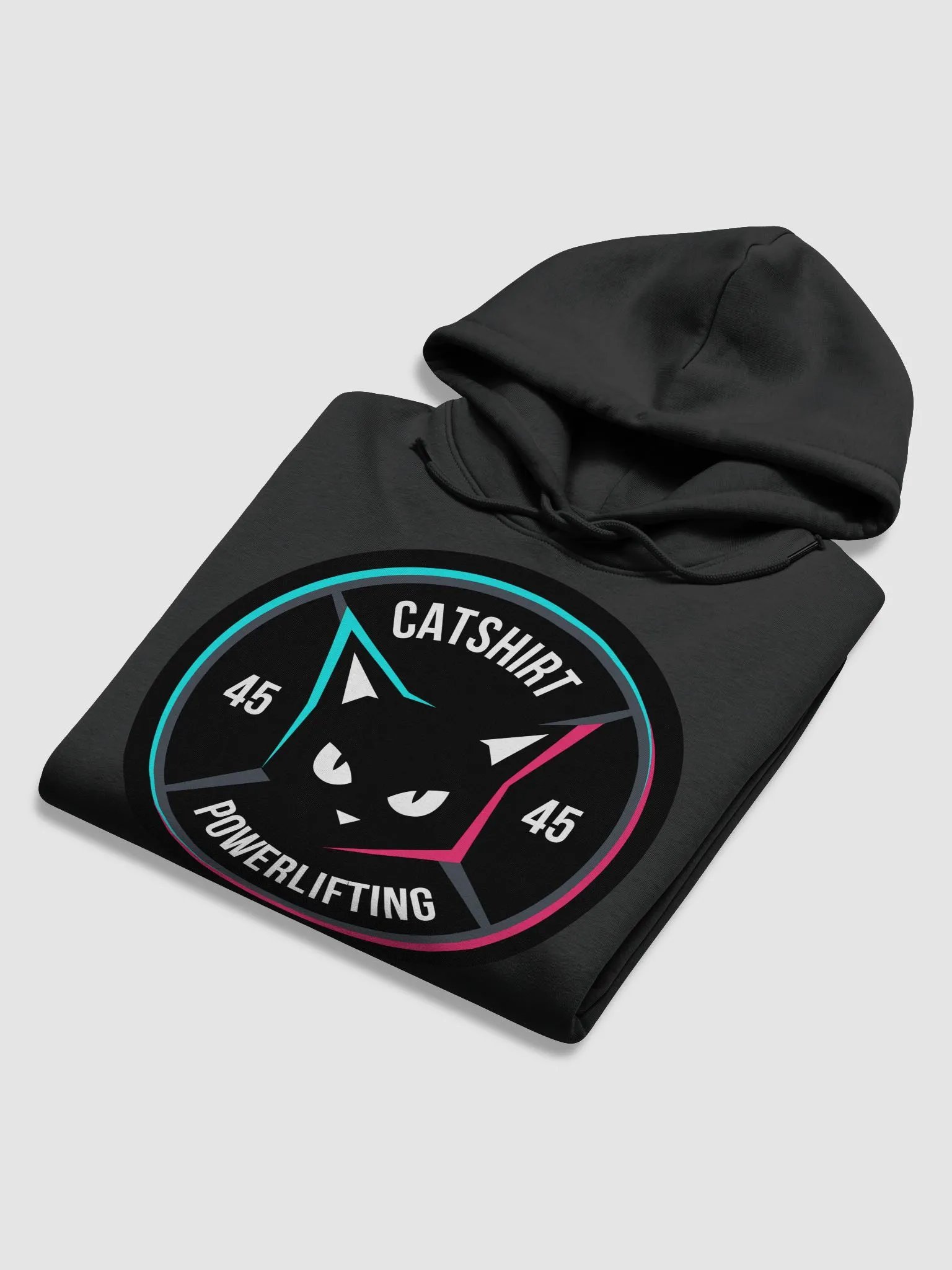 Catshirt Powerlifting Stanley/Stella Hoodie product image (6)