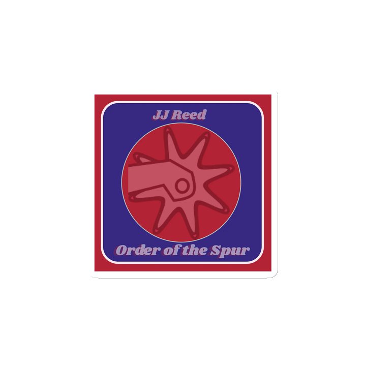 Whimsical Order of the Spur Die-Cut Vinyl Magnets product image (2)