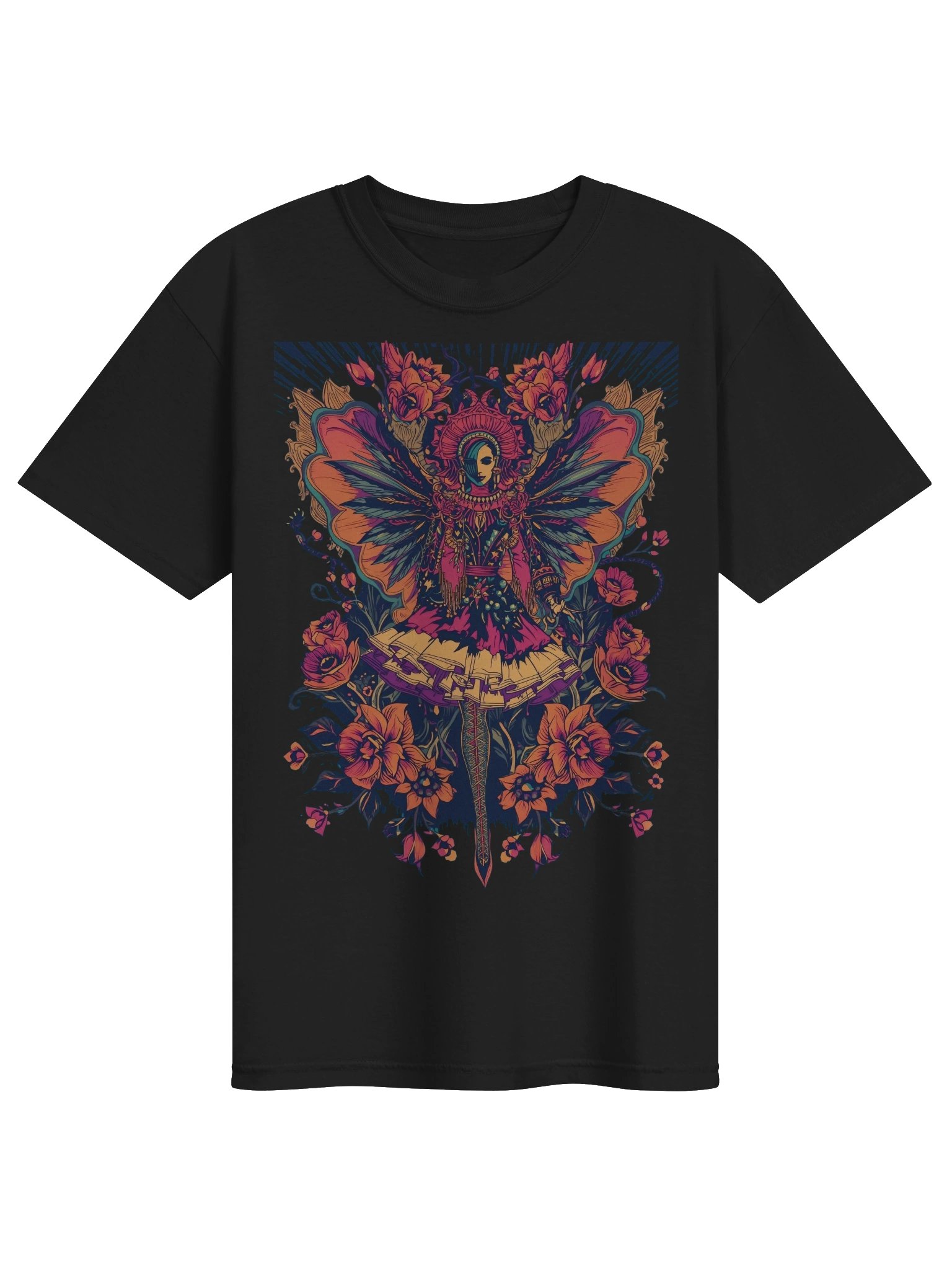 Butterfly Bloom Mystic Heavyweight Tee product image (1)