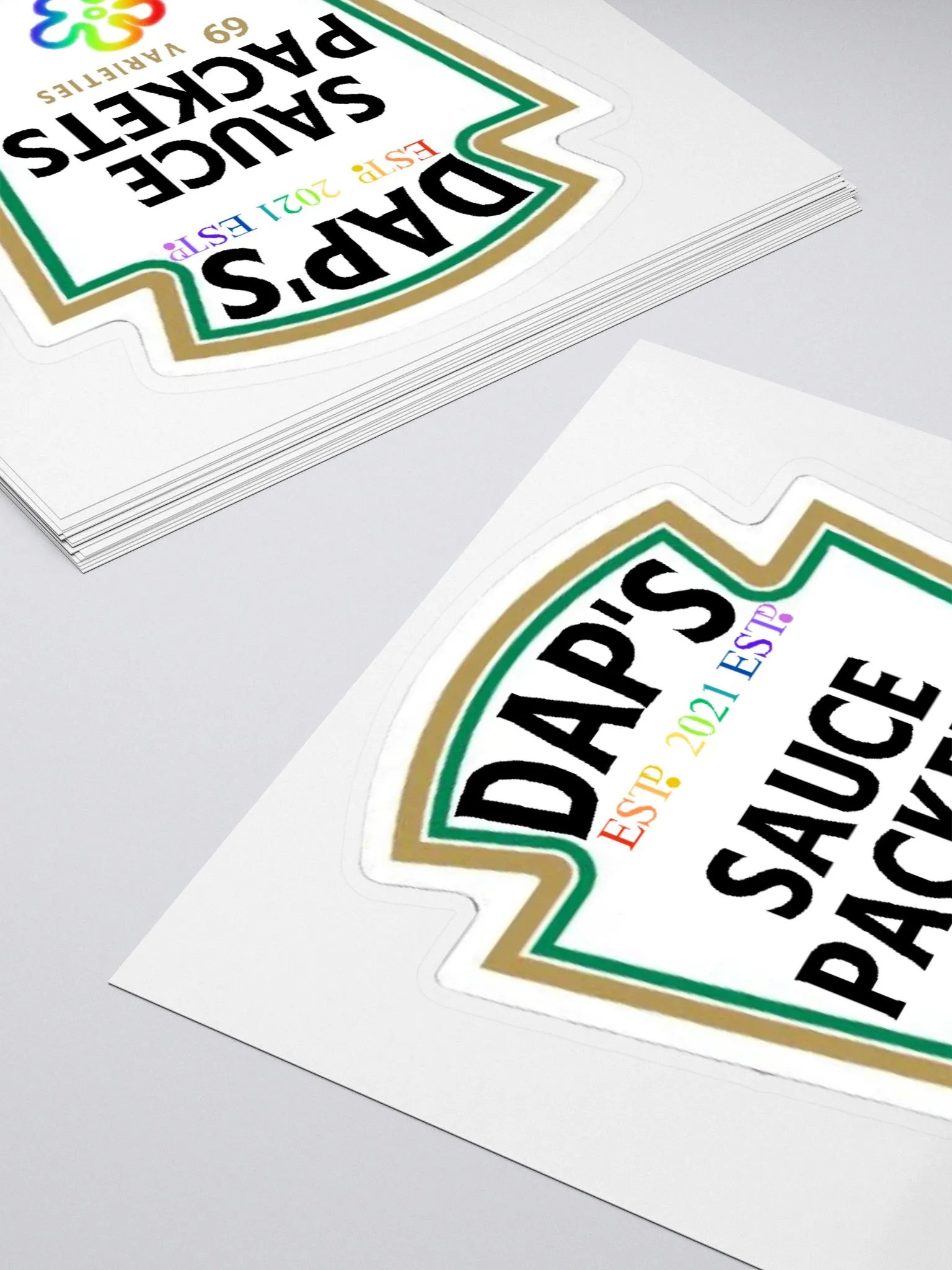 Dap's Sauce Packets Sticker product image (4)