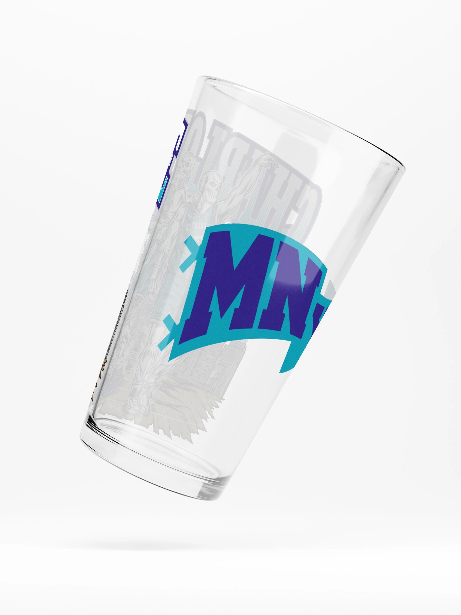 Charlotte, Welcome to Basketball Pint Glass product image (2)