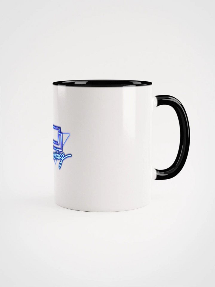 Neon Geometric Script Mug product image (2)