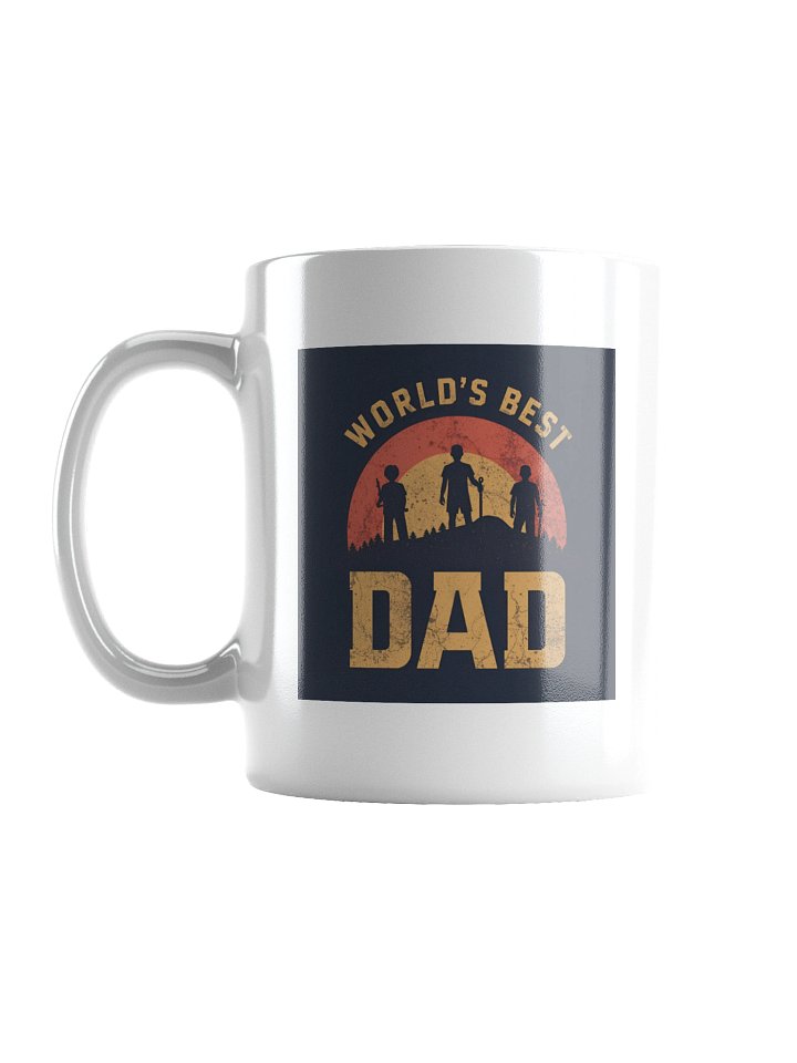 Sunset Silhouette World's Best Dad Mug product image (3)