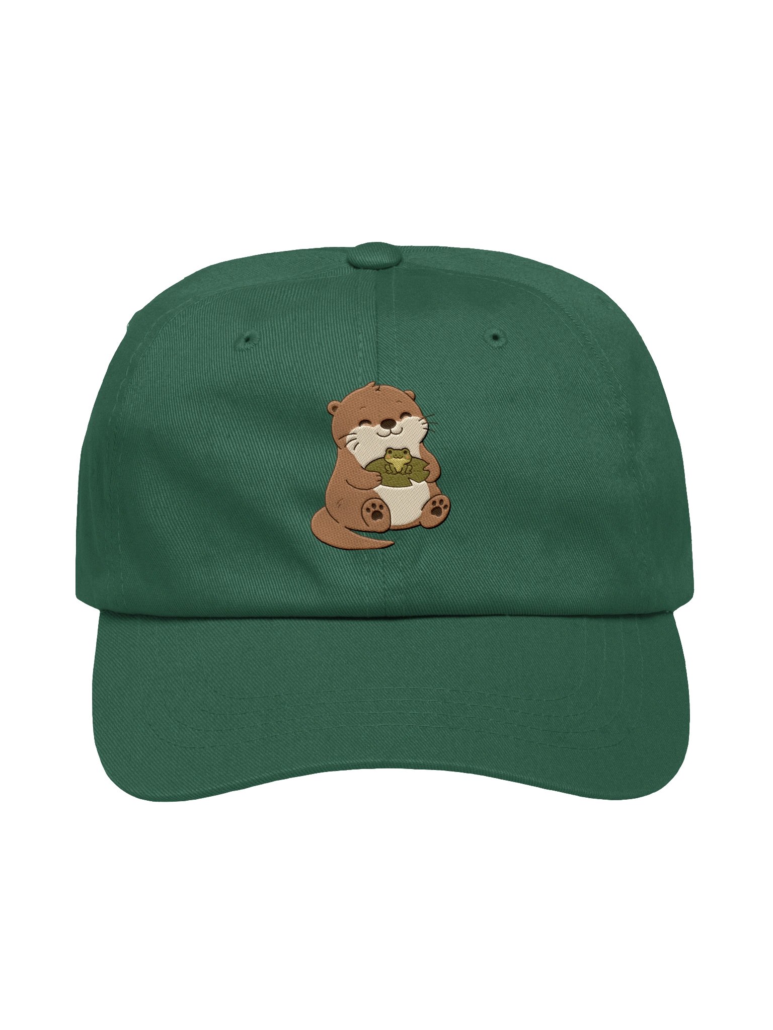 Otter & Frog Dad Hat product image (1)