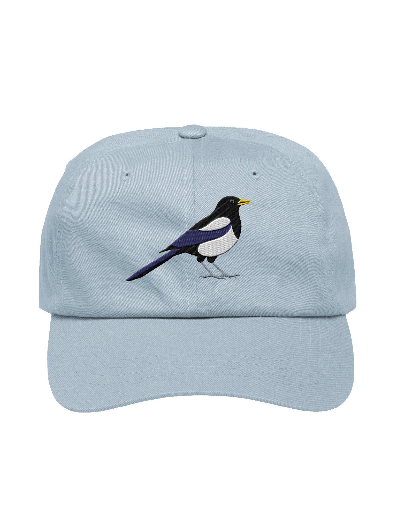 Embroidered California Yellow-billed Magpie Hat | Birdwatching Dad Hat product image (41)