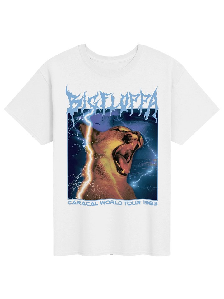 Caracal Gosha "Deathmetal" Tour T-Shirt product image (1)