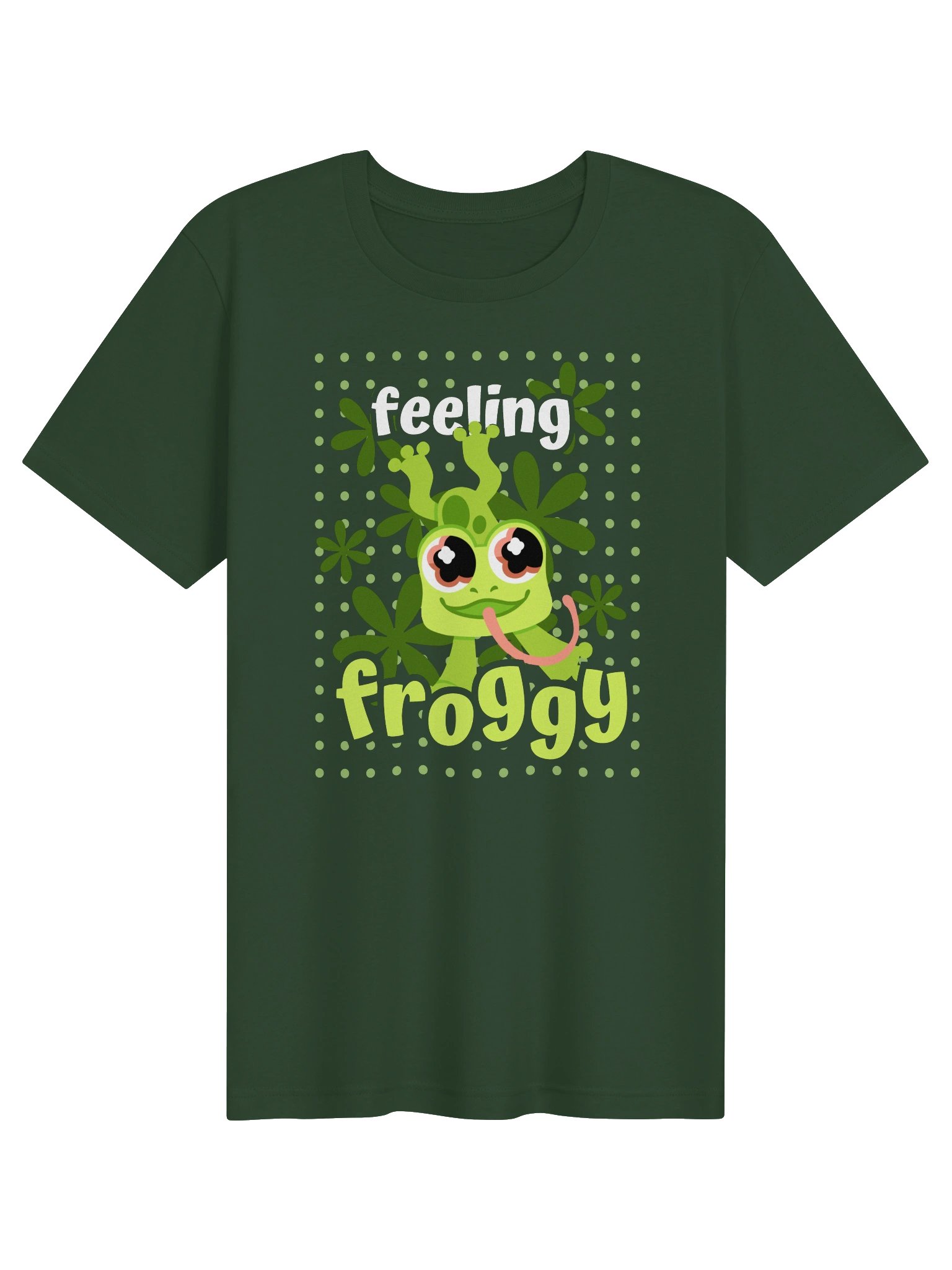 Feeling Froggy Tee (dark) product image (1)