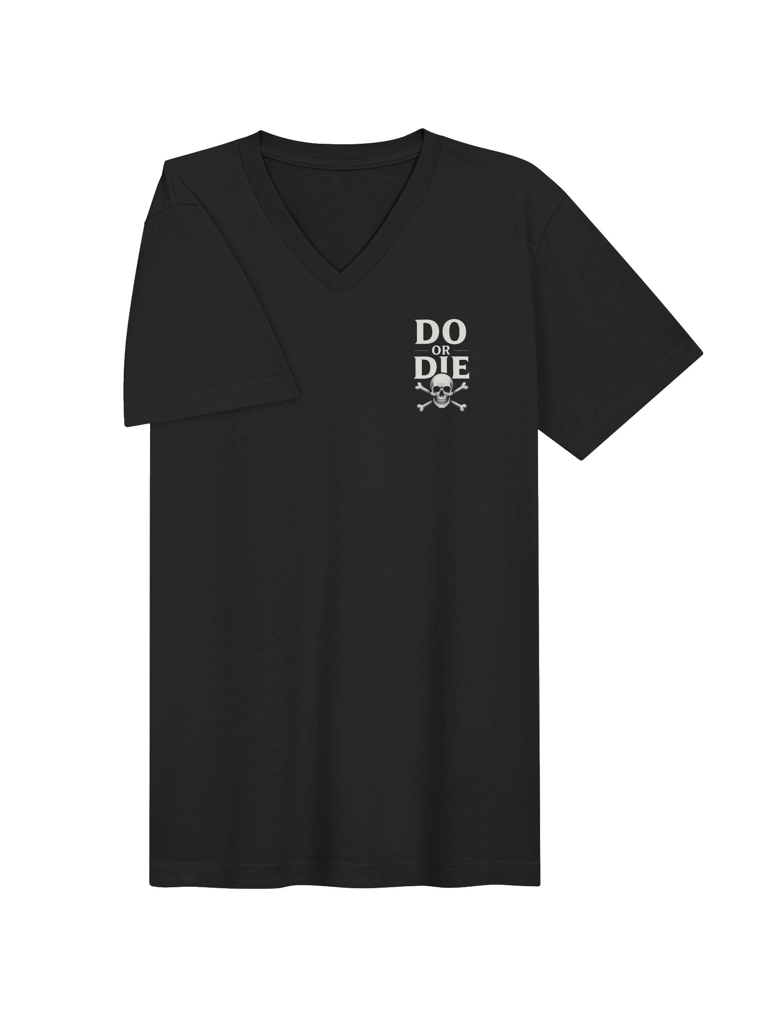 Do or Die Skull V-Neck Tee product image (13)