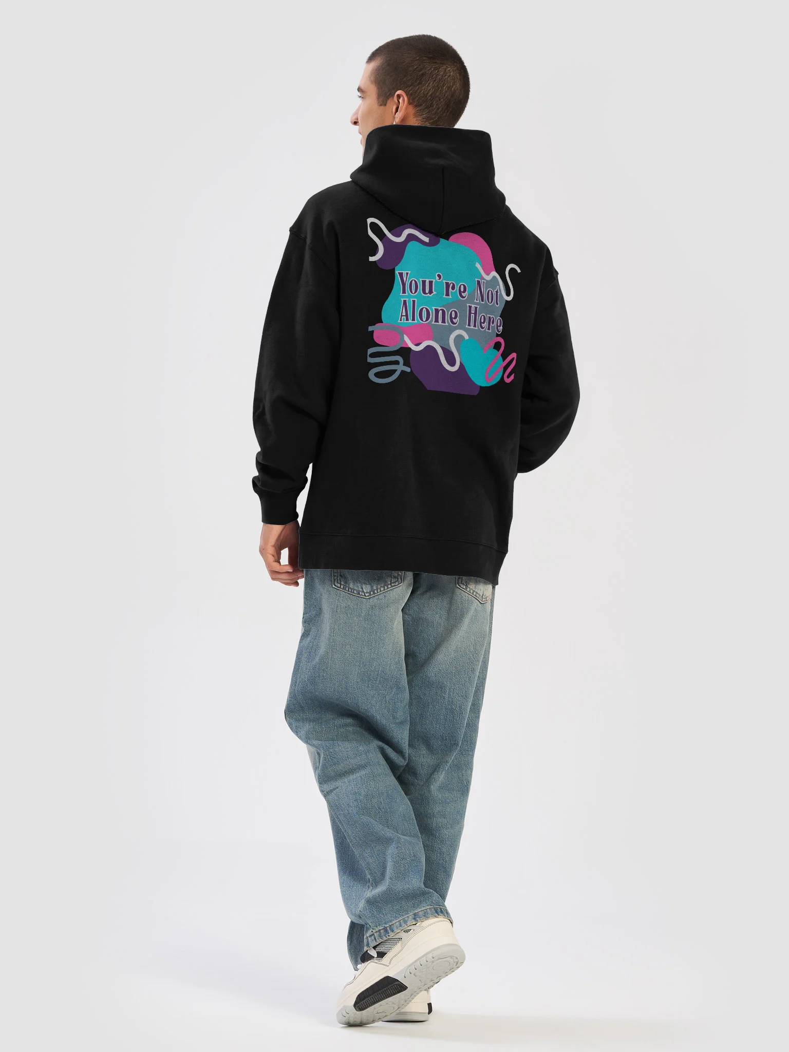 You're Not Alone Here Hoodie product image (33)