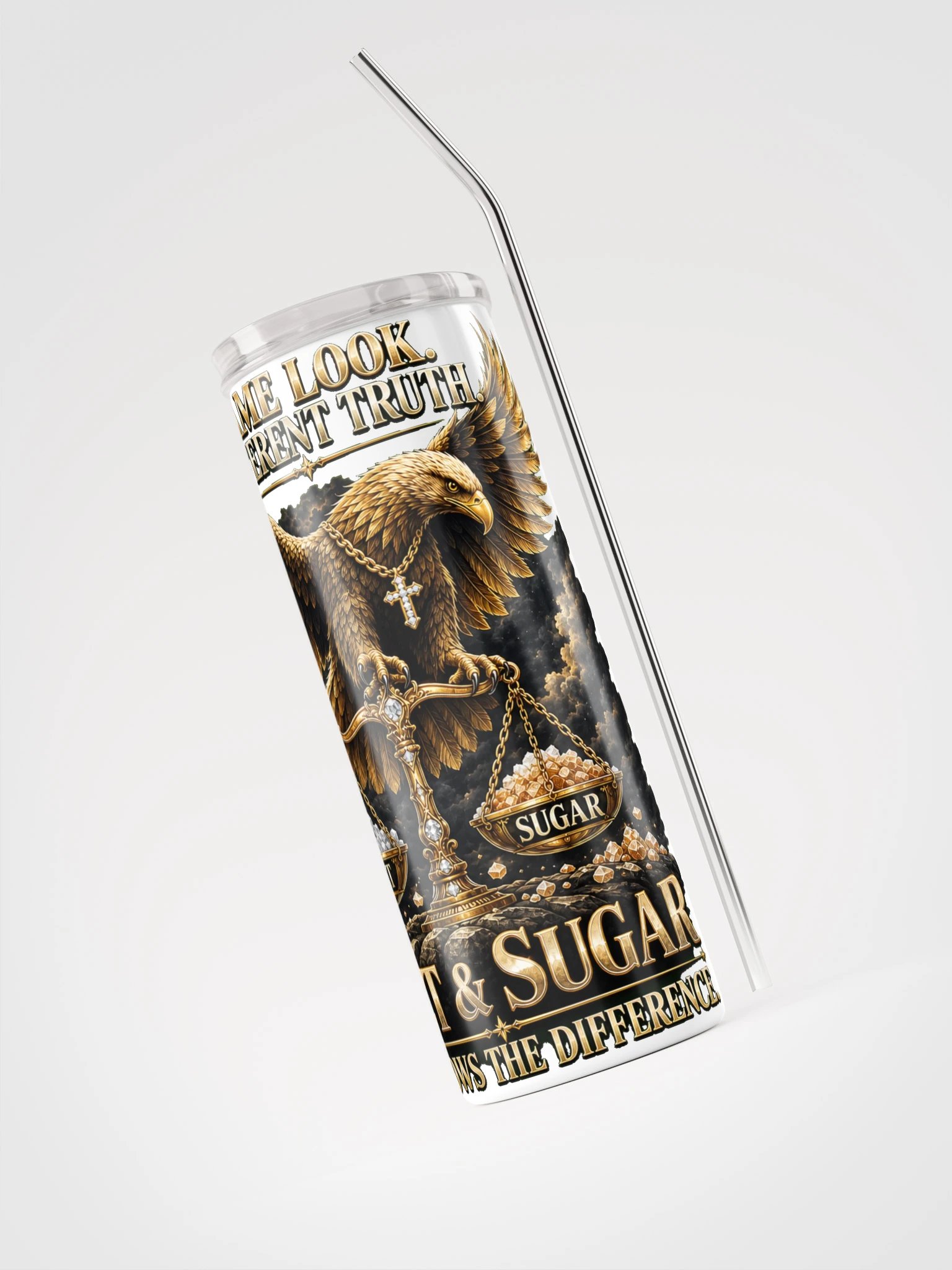 RBF Salt & Sugar — Different Truth White Tumbler product image (3)